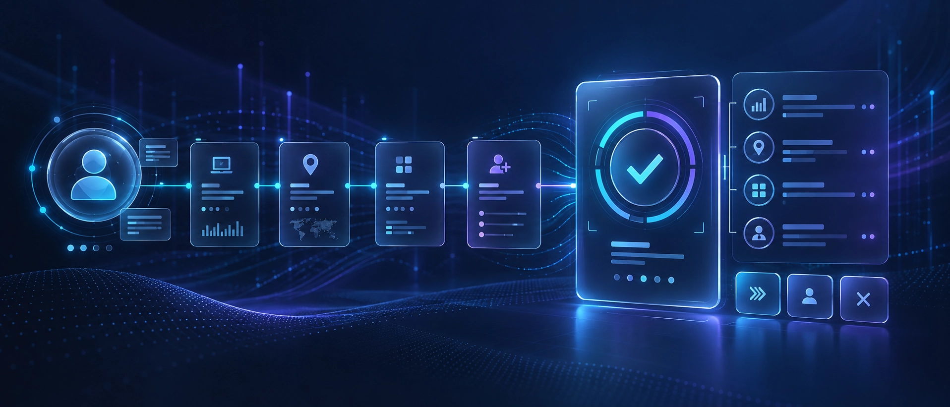 ClearSkies iISOC identity timeline: the account, the verdict with its written rationale, and the one-click response actions